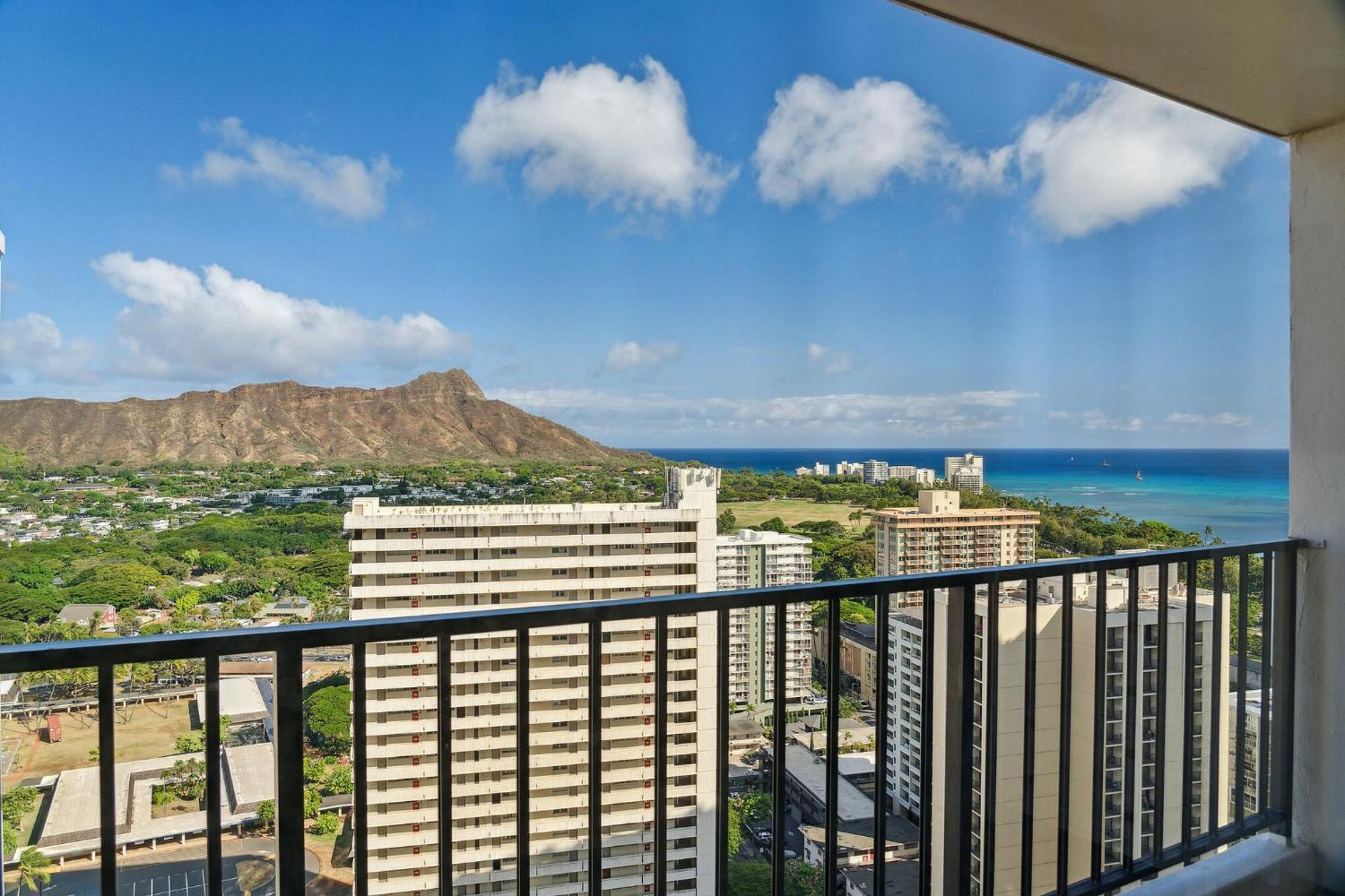 Apartamento Oceanview 30th Floor Just Steps From Waikiki Beach, Full Kitchen, Free Parking Honolulu